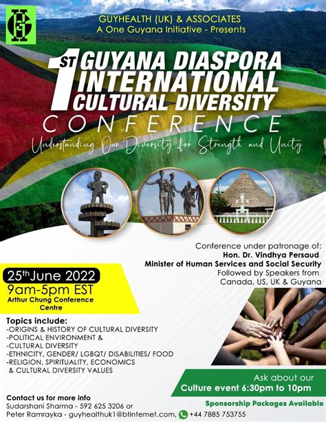 Guyana Disapora International Cultural Diversity Conference