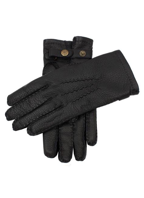 15 1550 Mens Handsewn Deerskin Glove Lined With The Finest Scottish