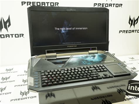 Acers Insane 21 Inch Curved Screen Predator 21 X Laptop Has An