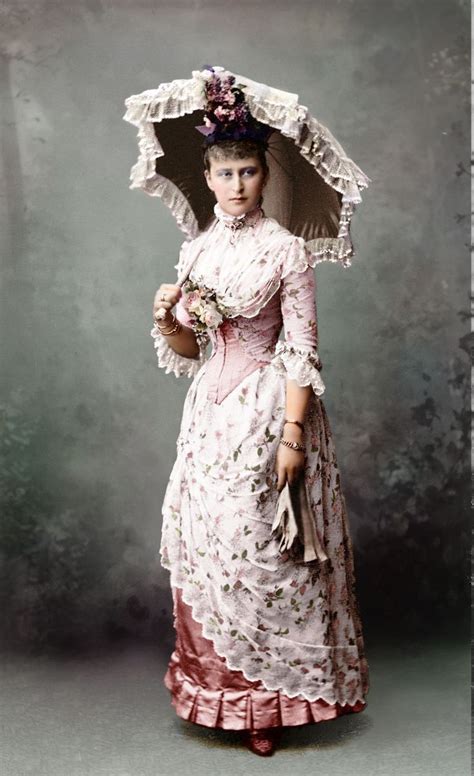 1870s Bustle Dress For Summer Love The Parasol Also 1870s Fashion