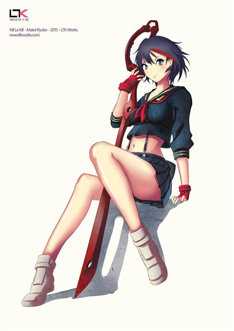 Kill La Kill Fanart Matoi Ryuko By Ltkworks On Deviantart