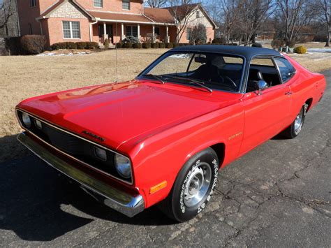 1972 Plymouth No Reserve Gold Duster 4 Speed Classic Plymouth Duster
