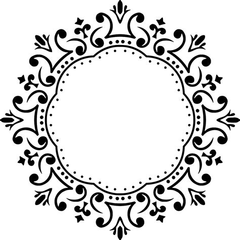 SVG > ornamental frame decorative - Free SVG Image & Icon. | SVG Silh