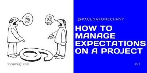 How To Manage Expectations On A Project Pavel Nakonechnyy