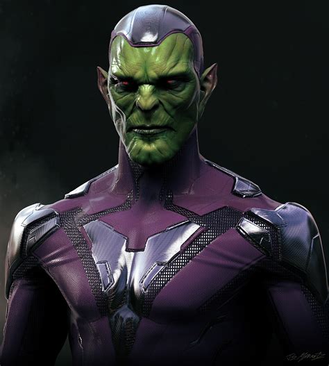 Captain Marvel Hi Res Skrull Concept Art Released Featuring A Classic