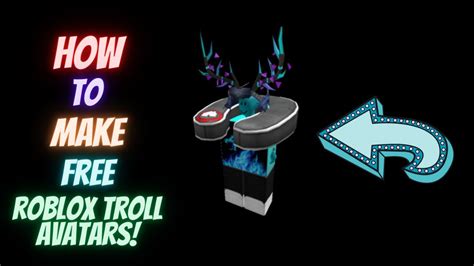 How To Make Free Roblox Troll Avatars Roblox Tutorial Youtube