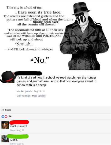 While You Were Partying He Studied Watchmen Rjustneckbeardthings