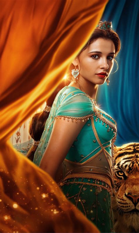 Naomi Scott As Princess Jasmine In Aladdin 2019 5k Wallpapers Hd