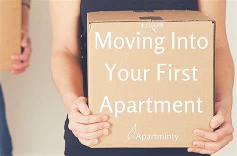 Moving Into Your First Apartment Apartminty