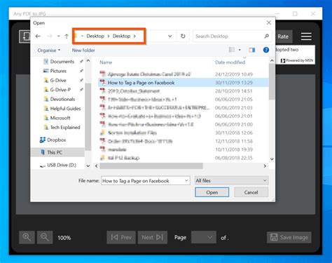 Convert Pdf To  Windows 10 In 2 Easy Steps