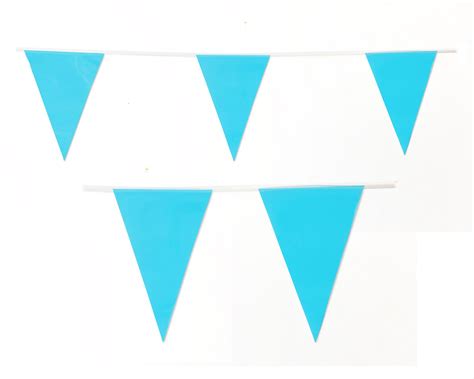 10m 20 Flags Colour Bunting Flags Pennants Party Decorations Parties Flag