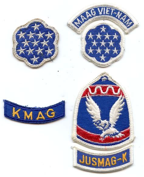 Maag Military Assistance Advisory Group Patches Army And Usaaf U
