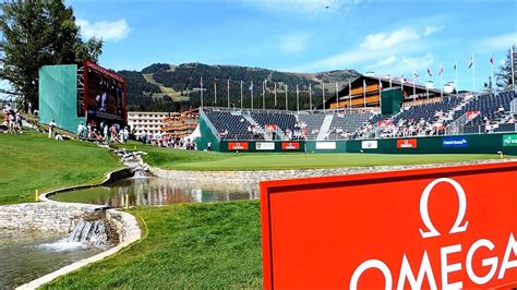 The highlight should of course be crans s. CRANS MONTANA Omega European Masters 03 09 2016 Ambiance ...