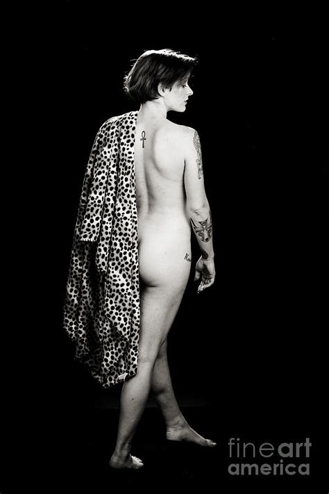 Katy Female Nude Fine Art Print Or Picture In Black And White Se