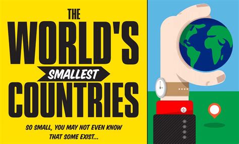 The Worlds Smallest Countries Infographic