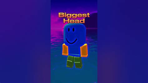 Roblox Big Head Vs Biggest Head Vs Huge Head Youtube