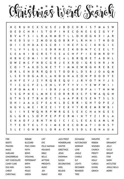 10 Best Mega Word Searches Printable