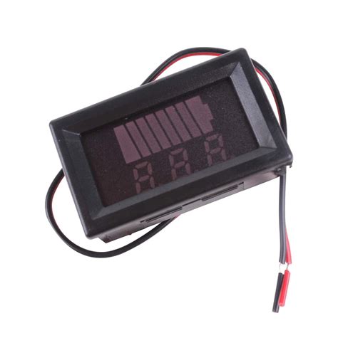 V Battery Capacity Voltage Meter Battery Charge Display