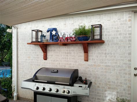 Patio Shelves Make any Patio like an outdoor room - Flawless C Designed
