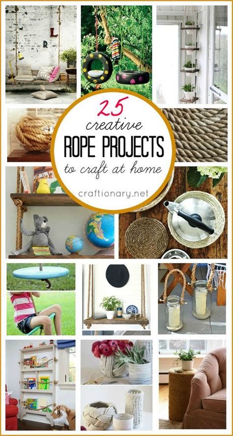 25 Creative Diy Rope Projects To Craft At Home Craftionary