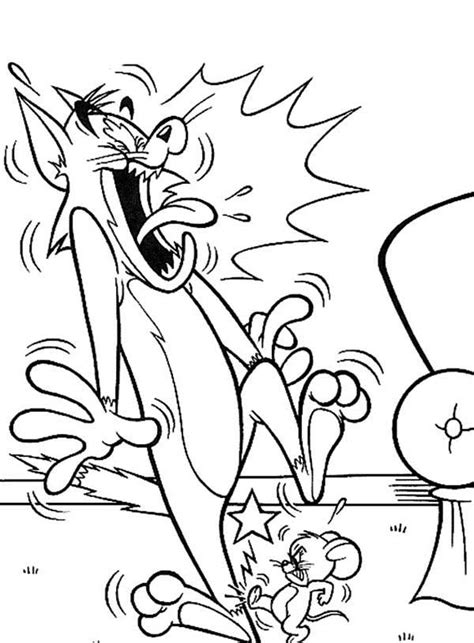 Pin On Tom And Jerry Coloring Pages