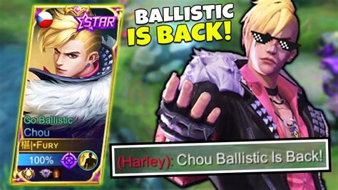 Go Ballistic Is Finally Back The Forgotten Chou Skin Chou Freestyle
