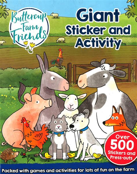 Farm Animals Tagged Sticker Books Big Bad Wolf Books Sdn Bhd
