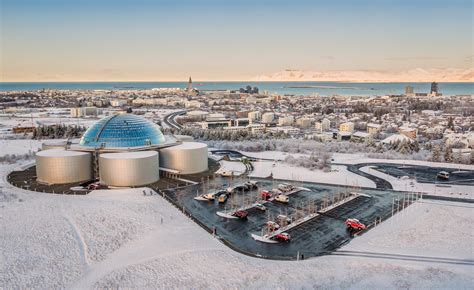 Perlan Stands Upon The Highest Hill In Downtown Reykjavík Offering