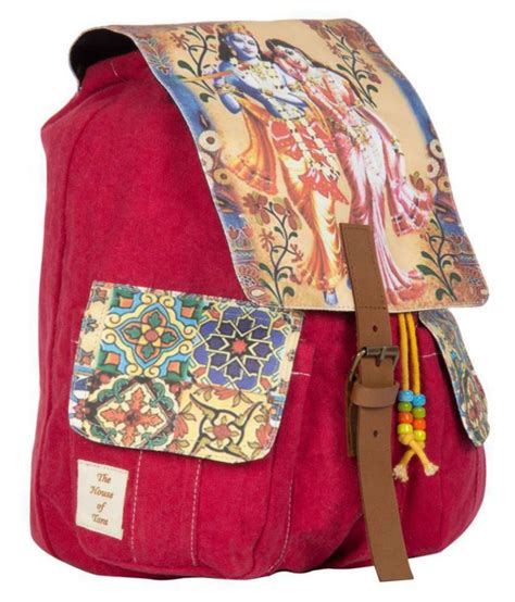 The House Of Tara Pink Backpack Buy The House Of Tara Pink Backpack