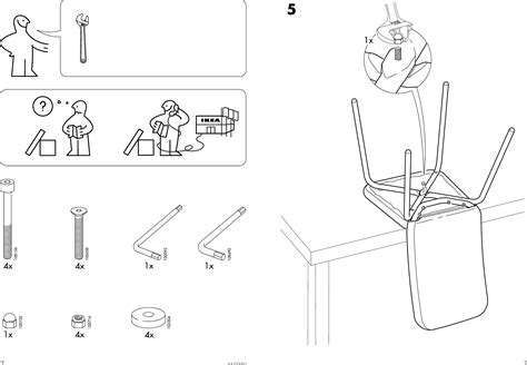Ikea Sixten Chair Assembly Instruction