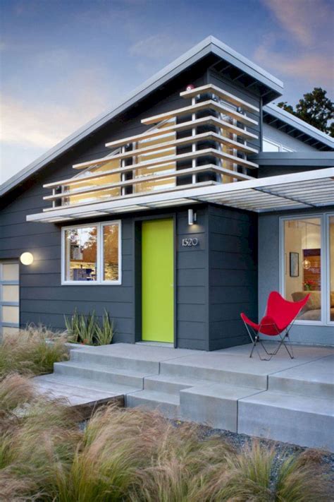 Astounding 35 The Most Favorite Mid Century Modern Exterior Home