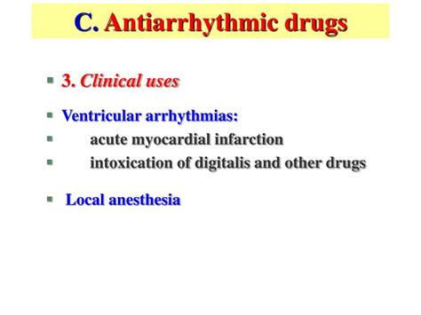 Ppt Part 2 Antiarrhythmic Drugs Powerpoint Presentation Free