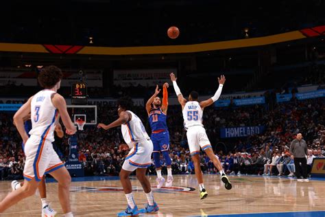 Jalen Brunson's 34 points leads Knicks' win over Thunder - Today Breeze