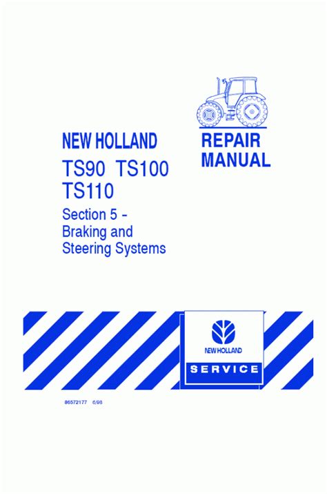 New Holland Ts100 Ts110 Ts90 Service Manual