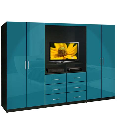 Besides good quality brands, you'll also find plenty of discounts when you shop for bedroom wardrobe sets during big sales. Aventa TV Wardrobe Wall Unit - Free Standing Bedroom TV ...