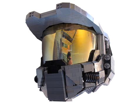 The Lego Master Chief Helmet You Can Actually Wear