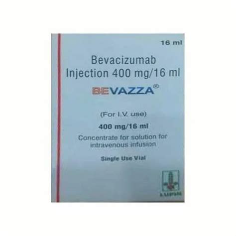 Lupin Lab Bevazza 100mg4 Ml Bevacizumab Injection For Commercial For