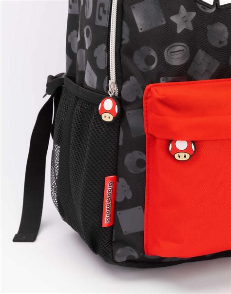 Nintendo Super Mario Backpack For Boys And Girls Kids Toad Mushroom