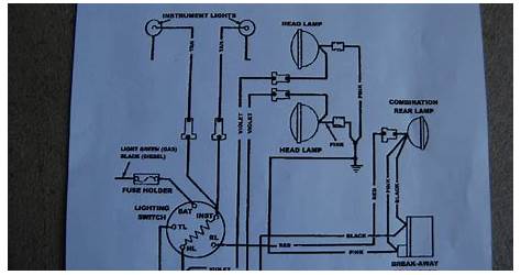 Farmall H Light Switch Wiring Diagram