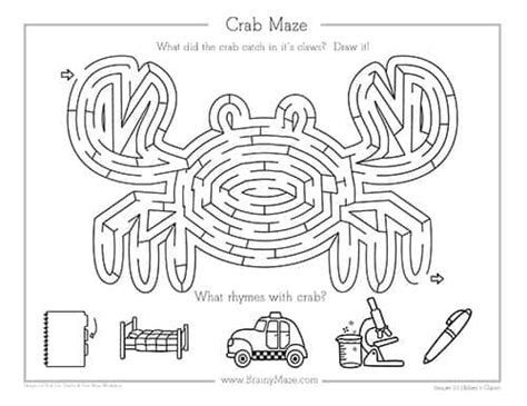 Printable Summer Mazes For Kids
