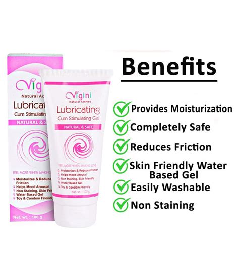 Vigini Natural Vaginal Lubricants Lube Sexual Cream Gel Vagina Regain