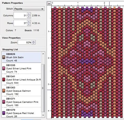 Imaginesque Beading Peyote Stitch Pattern 23