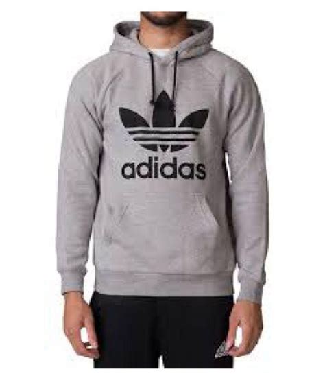 Adidas Grey Hooded Sweatshirt Buy Adidas Grey Hooded