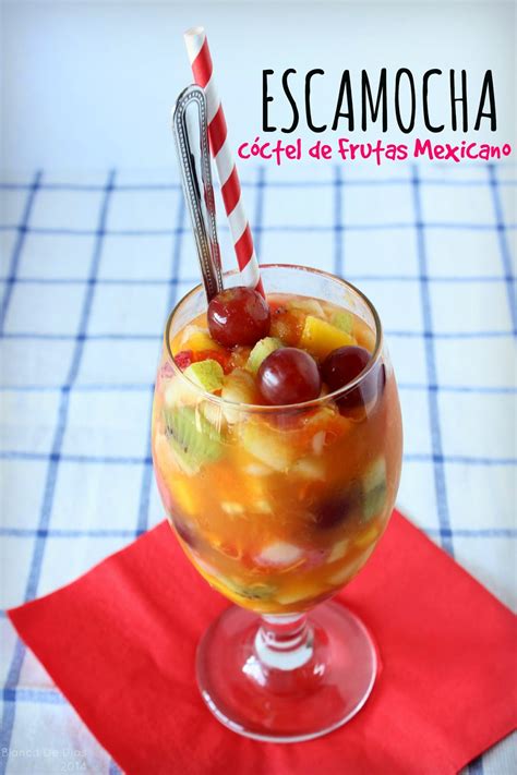 Escamocha Cóctel De Frutas Mexicano Mamáslatinas
