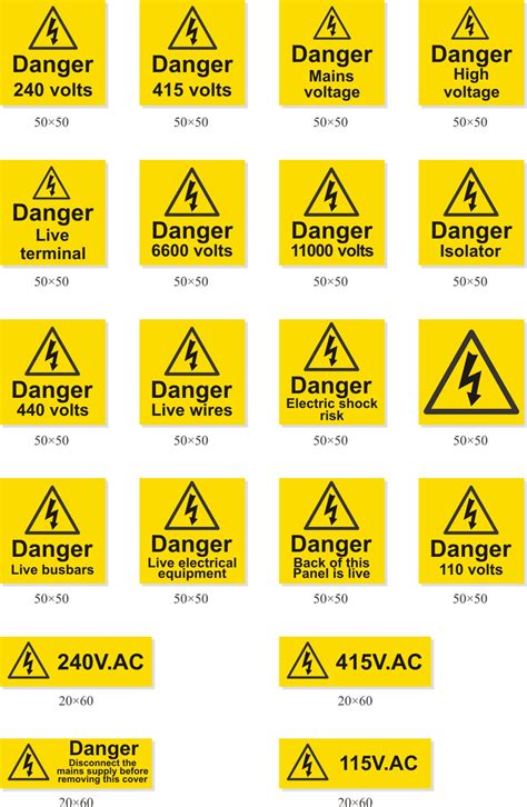 Electrical Safety Labels Loto Pro Malaysia