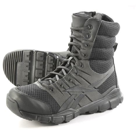 Reebok Mens 8 Ultra Light Tactical Boots Black 608550 Combat