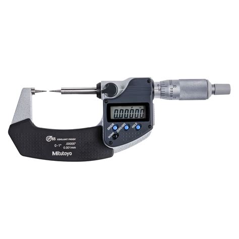 Mitutoyo 342 Series Sae And Metric Digital Point Micrometer