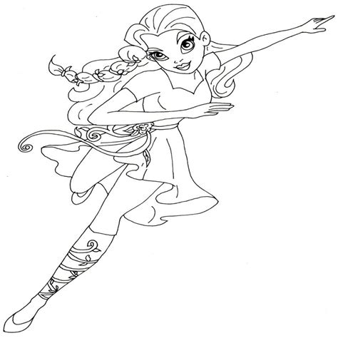Poison Ivy Coloring Pages Coloring Home