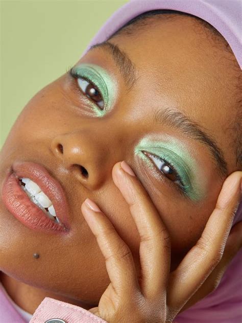 mint green eyeshadow tutorial