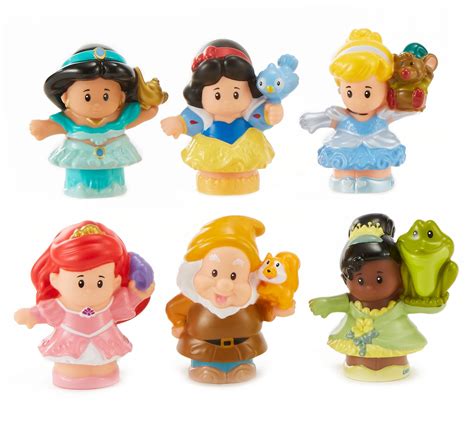 Buy Fisher Price Little People Disney Princess T Set 6 Pack